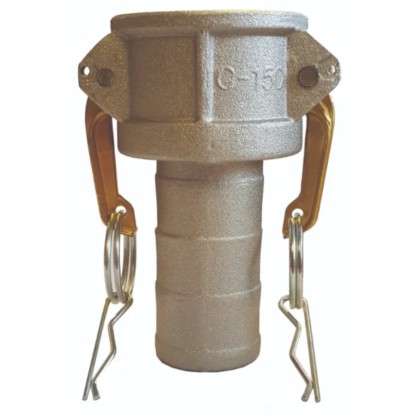 Złącze Camlock typu C – gniazdo z końcówką do węża - Aluminium