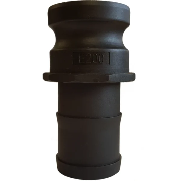 Złącze Camlock typu E – wtyk z końcówką do węża - Polipropylen