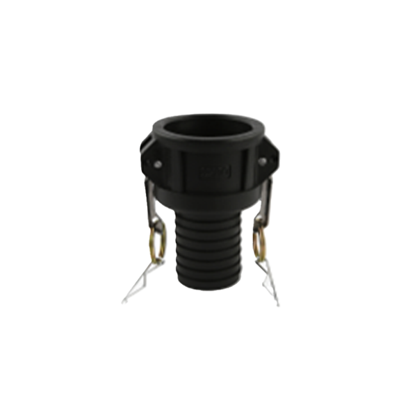 Złącze IBC – gniazdo Camlock 2″ z końcówką do węża (½″ – 2″)